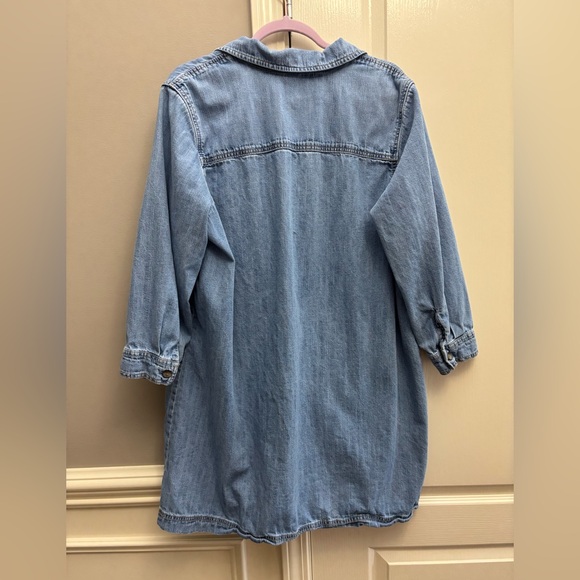 Denim Old Navy popover dress - Picture 2 of 5